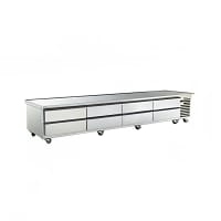 Traulsen TE110HT 110" Spec-Line Chef Base w/ (6) Drawers - 115v