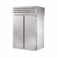 True STG2RRT89-2S-2S-HC 68" Two Section Roll Thru Refrigerator, (4) Left/Right Hinge Solid D...