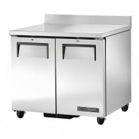 True TWT-36-HC 36" Worktop Refrigerator w/ 2 Doors, 115v