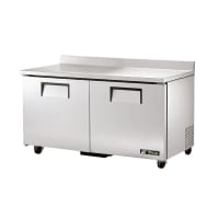 True TWT-60-HC 60" Worktop Refrigerator w/ (2) Sections, 115v