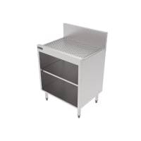 Perlick TS24SC 24" Stationary Storage Cabinet w/ Open Base, 18 9/16" Front to Back