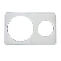 Winco ADP-610 21" Adapter Plate - (2) Inset Capacity, Stainless