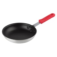 Winco AFP-7NS-H 7" Non Stick Aluminum Frying Pan w/ Solid Silicone Handle