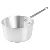 Winco ASP-1 1 qt Aluminum Saucepan w/ Solid Metal Handle