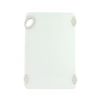 Winco CBN-1218WT Plastic Cutting Board - 12" x 18", White