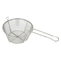 Winco FBRS-8 Fryer Basket w/ Uncoated Handle, 8 1/2" x 8 1/2" x 4 1/4"