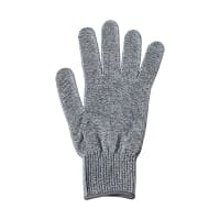 Winco GCRA-L Large Cut Resistant Glove - Blended Material, Gray w/ Gray Band, A5 Level