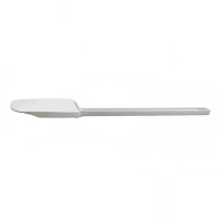 Winco PSGE-16 16" Scraper/Spatula - Bowl Shaped Head, White