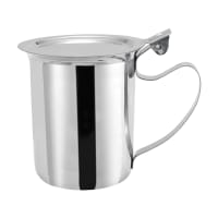 Winco SCT-10F 10 oz Stackable Server w/ Cover & Handle, Stainless
