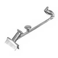 Winco SCRP-16 Grill Scraper w/ 5" Blade & 16" Handle, Aluminum