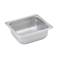 Winco SPJM-602 Sixth Size Steam Pan, Stainless