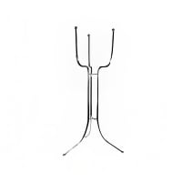 Winco WB-8S 29 2/5" Wine Bucket Stand - Stainless Steel, Mirror Finish