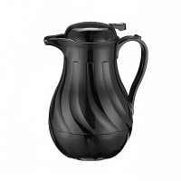 Winco VSW-64K 64 oz Beverage Server, Plastic, Black