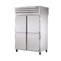 True STG2RPT-4HS-2S-HC 52 5/8" Two Section Pass Thru Refrigerator, (6) Left/Right Hinge Solid Doors, 115v