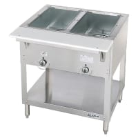 Duke E302SW 30 3/8" Hot Food Table w/ (2) Wells & Cutting Board, 208v/1ph