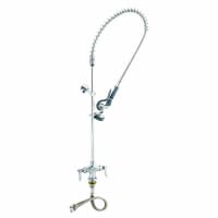 T&S B-0113-B 42"H Deck Mount Pre Rinse Faucet - 1 3/20 GPM, Base with Nozzle