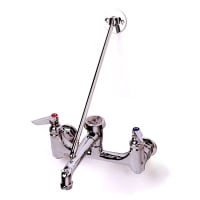 T&S B-0665-BSTP Service Sink Faucet, Vacuum Breaker Nozzle, Polished Chrome