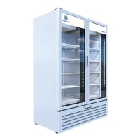 Beverage-Air MT53-1W 54 1/4" Marketeer™ Two Section Glass Door Merchandiser - (2) Left/Right...