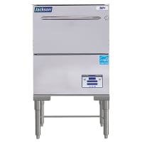 Jackson DELTA HT-E-SEER-T High Temp Rack Undercounter Glass Washer w/ 24 Racks/hr Capacity - Built-in Booster, 230v/1ph