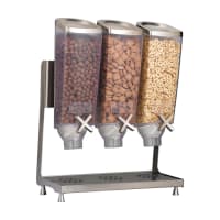Rosseto Countertop Dry Food Dispenser, (3) 1 gal Hoppers (EZP2135)