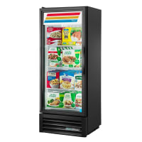 True GDM-12F-HC~TSL01 24 7/8" One Section Display Freezer w/ Left Hinged Swing Door - Bottom...