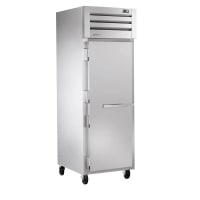 True STR1R-1S-HC 28" One Section Reach In Refrigerator, (1) Left Hinge Solid Door, 115v
