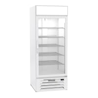 Beverage-Air MMF27HC-1-W 30" One Section Display Freezer w/ Swing Door - Bottom Mount Compre...