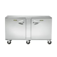 Traulsen UHT72-LR 72" W Undercounter Refrigerator w/ (2) Sections & (2) Doors, 115v
