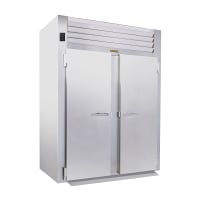 Traulsen RRI232LUT-FHS 68" Two Section Roll In Refrigerator, (2) Left/Right Hinge Solid Door...