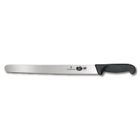 Victorinox 5.4203.30B Roast Beef Slicer w/ 12" Blade, Black Fibrox Handle