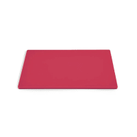 Vollrath 5200340 Poly Cutting Board - 18 x 24 x 1/2" Red