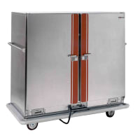 Carter-Hoffmann BB1200 Heated Banquet Cart - (120) Plate Capacity, Stainless, 120v