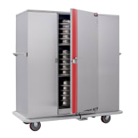 Carter-Hoffmann BB150 Heated Banquet Cart - (180) Plate Capacity, Stainless, 120v