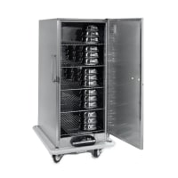 Carter-Hoffmann BB90 Heated Banquet Cart - (90) Plate Capacity, Stainless, 120v