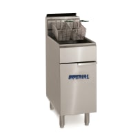 Imperial IFS-50 Gas Fryer - (1) 50 lb Vat, Floor Model, Natural Gas