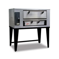 Marsal SD-660 Floor Model Single Pizza Deck Oven - Natural Gas