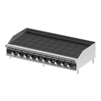 Vollrath CBGHD-60 60" Heavy-Duty Gas Charbroiler w/ Reversible Grill Plates - Stainless Stee...