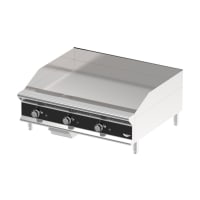 Vollrath GGHDM-36 36" Heavy-Duty Gas Griddle w/ Manual Controls - 1" Steel Plate, Stain...
