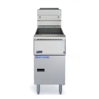 Pitco SSH55 Gas Fryer - (1) 50 lb Vats, Floor Model, Liquid Propane