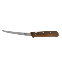 Victorinox 5.6606.15-X1 Curved Semi-Stiff Boning Knife w/ 6" Blade, Rosewood Handle
