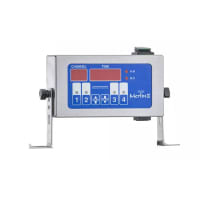 Prince Castle 741-T4 4 Channel Electric Timer, Single Display,  6 ft Cord, 120v