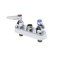 T&S B-1110-LN Faucet Workboard w/o Nozzle, 4" Centers