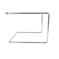 American Metalcraft 190039 7"H Chrome Plated Steel Pizza Stand