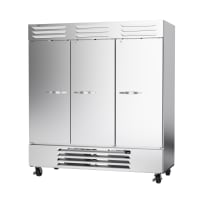 Beverage-Air FB72HC-1S 75" Vista® Three Section Reach In Freezer, (3) Left/Right/Right Solid...