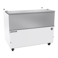 Beverage-Air SM49HC-W-02 Milk Cooler w/ Top & Side Access - (768) Half Pint Carton Capacity,...