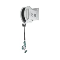Krowne 24-603 35 ft Open Powder Coated Hose Reel Assembly, Mounts To Ceiling