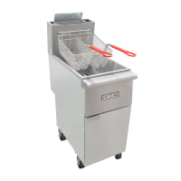 MoTak MGF4-N-C Gas Fryer - (1) 50 lb Vat, Floor Model, Natural Gas