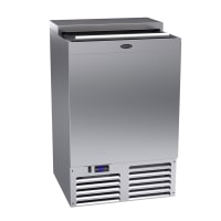 Krowne BC24-SS 24" Forced Air Bottle Cooler - Holds (120) 12 oz Bottles, Stainless, 115v