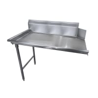 Jackson DTC-S70-36L 36" Straight Dish Table - Right to Left