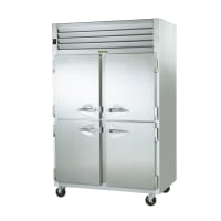 Traulsen G20000 52 1/10" Two Section Reach In Refrigerator, (4) Left/Right Hinge Solid Doors...
